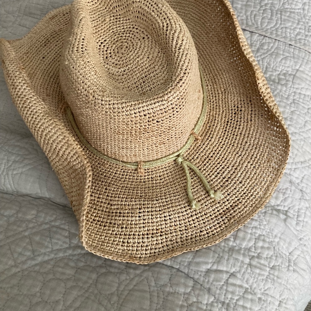 Hat Attack cowboy straw hat